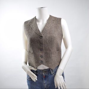 Vintage Handmade Women’s Size S Wool Vest